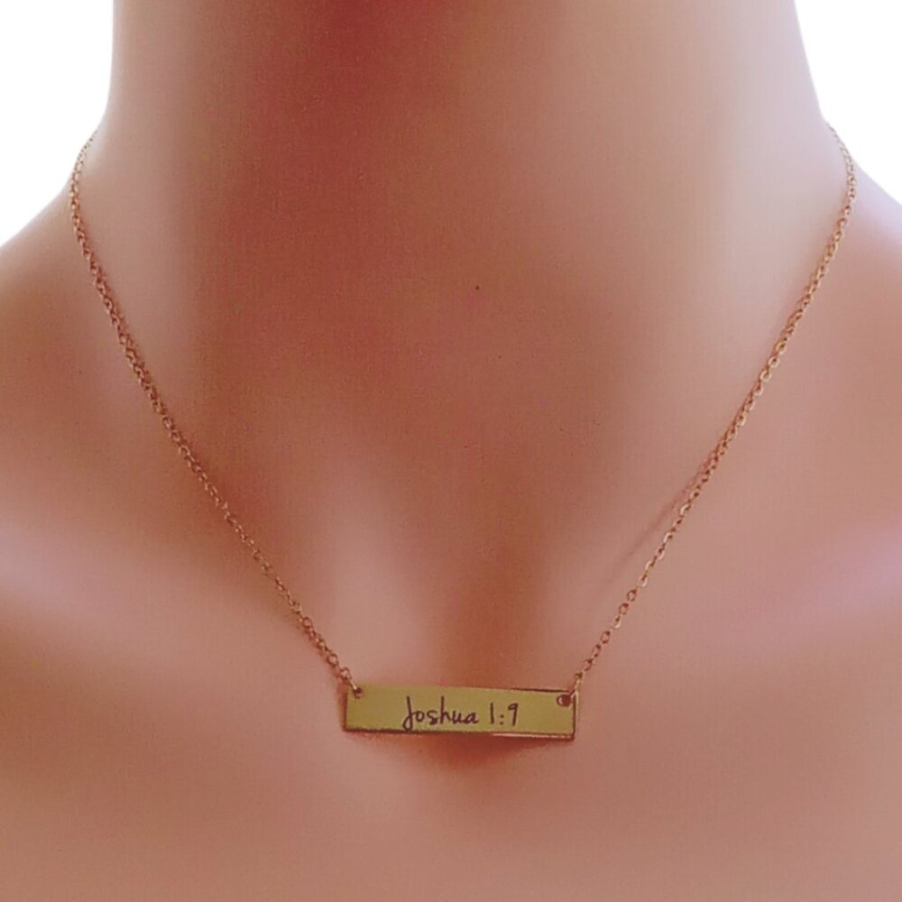 Faith Gold Necklace